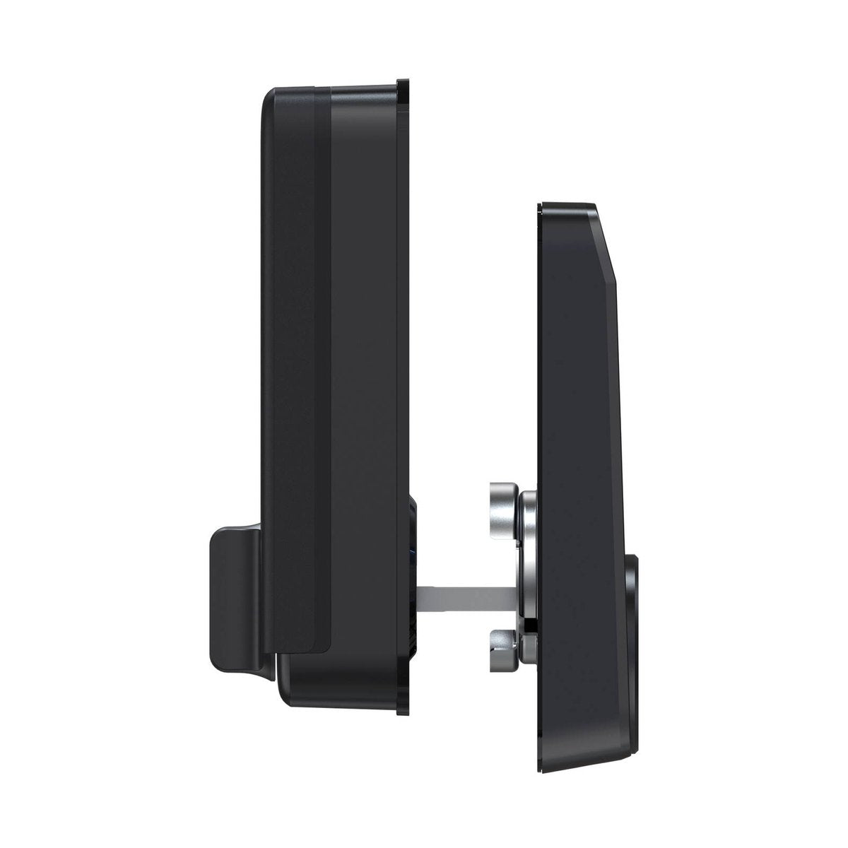 Lockly Black Matte Visage Zeno Smart Deadbolt - Facial Recognition - Fingerprint Access - Waterproof