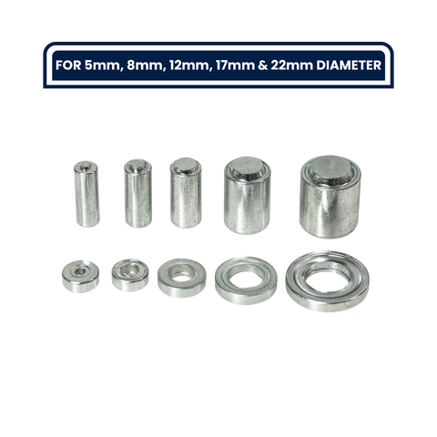 Grunt 5 Punch Metal Grommet Tool Webbing Accessory Kit