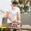 Ozito PXC 18V Cordless Circular Saw Kit PCSK 1640 - 165mm Blade - 54mm Cut Depth - Adjustable Bevel Cuts - SuperSaverAU - view 5