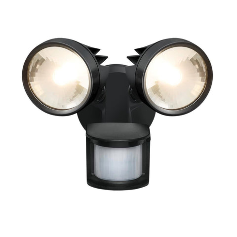HPM Sika 25W LED Twin Security Light - 240mm Die Cast Aluminium - Weatherproof - SuperSaverAU - view 1