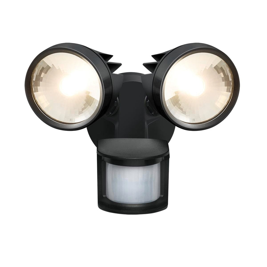 HPM Sika 25W LED Twin Security Light - 240mm Die Cast Aluminium - Weatherproof - SuperSaverAU - view 1