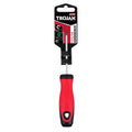Trojan 75mm No 0 Phillips Screwdriver - Magnetic Tip - Chrome Vanadium Steel - Ergonomic Handle - SuperSaverAU - view 1