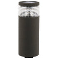 Arlec Solar Bollard Light - Grey Render Finish - 10 Lumens - Sandstone - SuperSaverAU - view 2