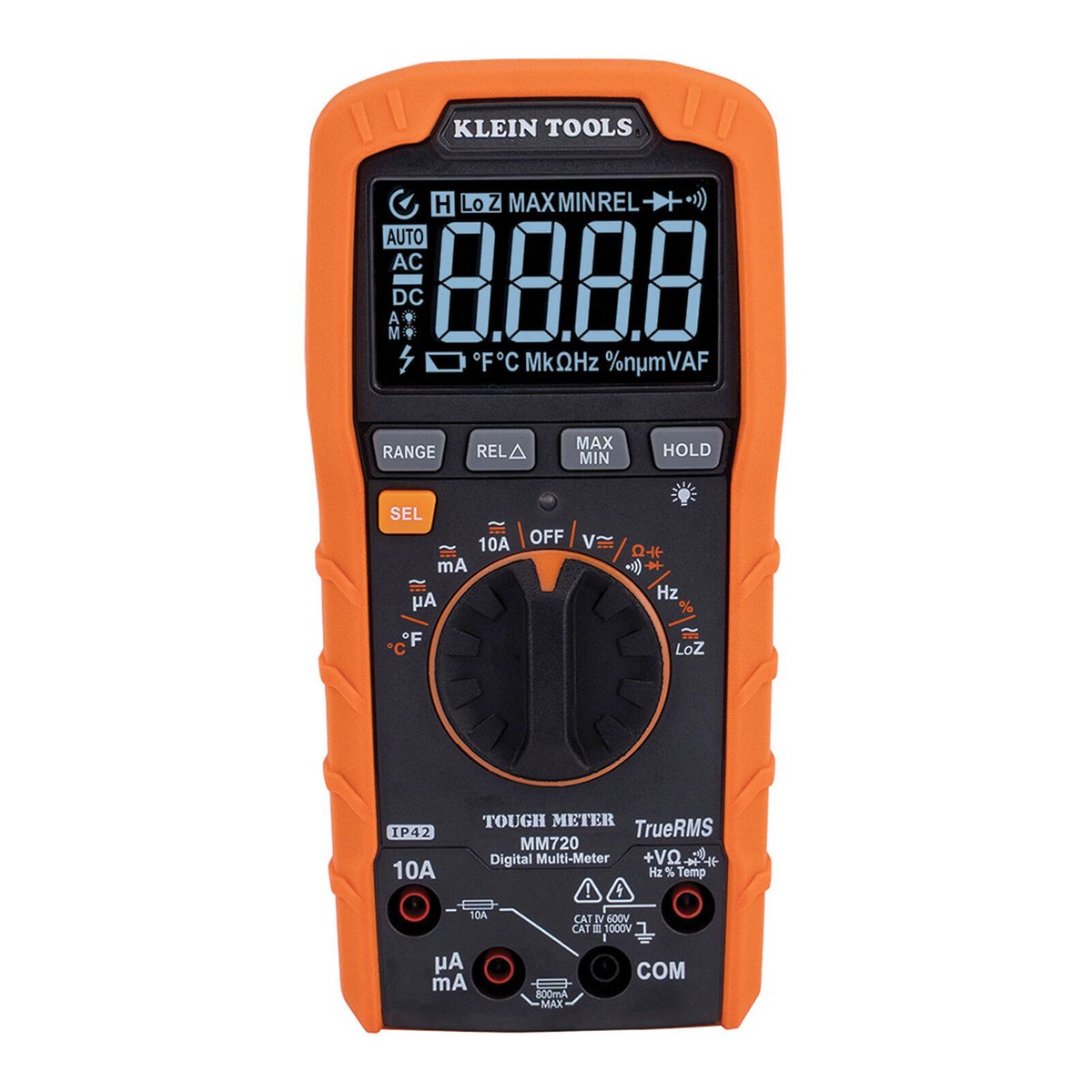 Klein Tools 1000V Digital Multimeter - TRMS - High Visibility Display - 9 Functions - SuperSaverAU - view 1