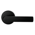 Lockwood Velocity Privacy Lever Set - 170mm - Matt Black - Easy Install - SuperSaverAU - view 1