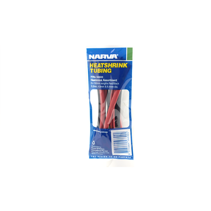 Narva Heatshrink Tubing - 150mm - 3.2-6.4mm - Polyolefin - Assorted - SuperSaverAU - view 1