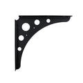 Carinya Euro Bracket 300mm Black Powder Coated Steel 100kg Capacity - SuperSaverAU - view 2