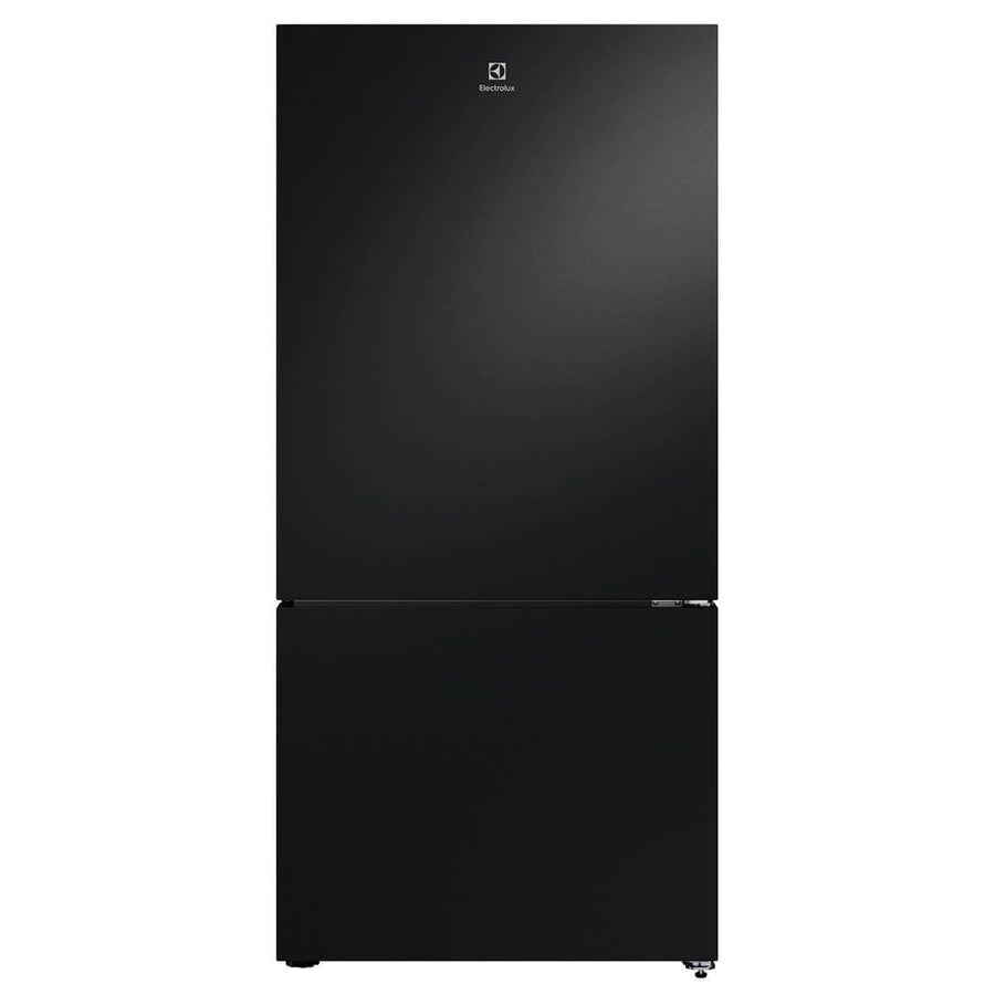 Electrolux 496L bottom mount fridge - matt charcoal black, AI CoolAssist, Cooling360 - EBE5002BE-X