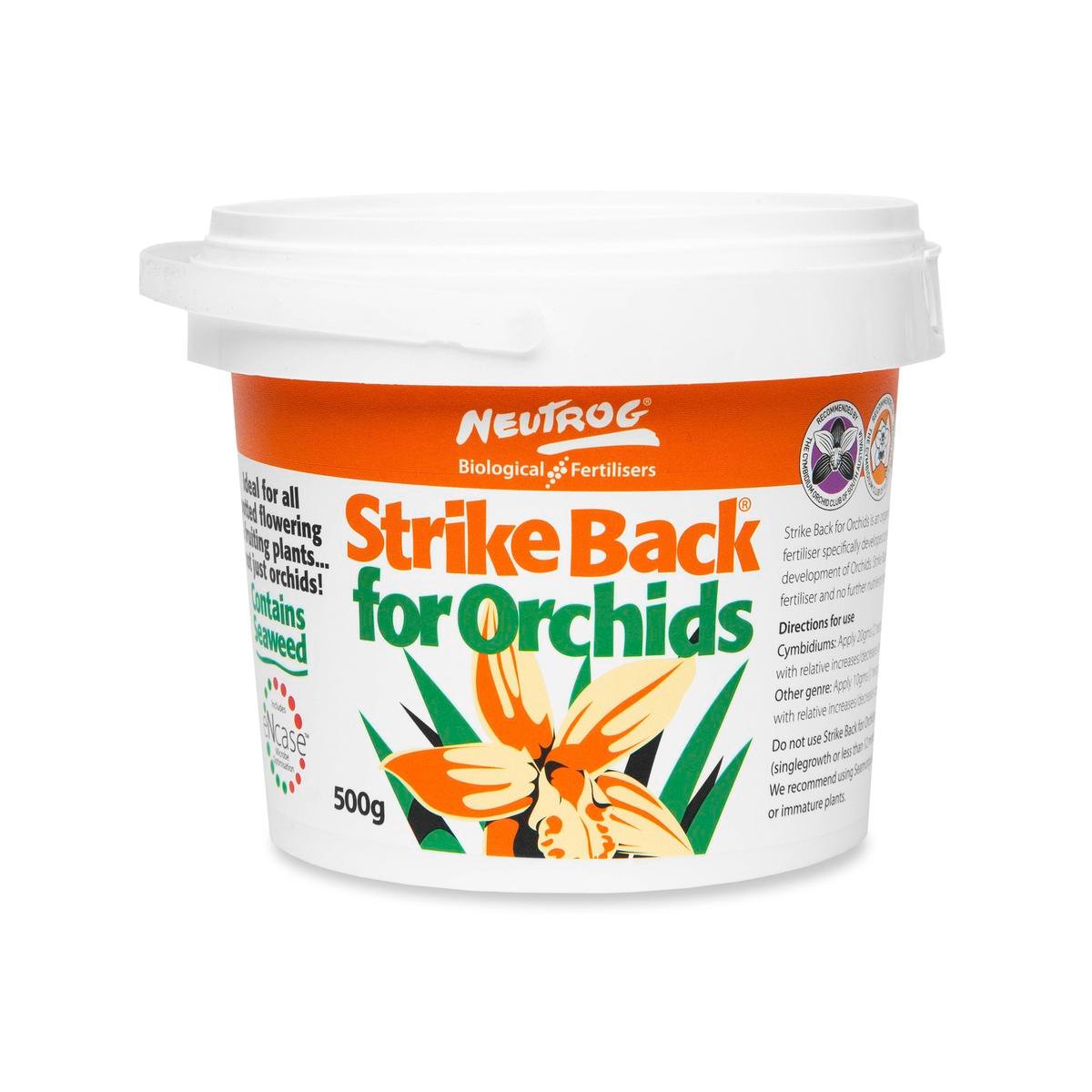 Neutrog Strike Back for Orchids - 500g - Pelletised Manure - Organic Use - SuperSaverAU - view 1