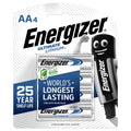 Energizer Ultimate Lithium AA Batteries 4 Pack Lightweight Long Life