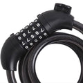 5 Digit Combination Bike Cable Lock 1.2 m x 12 mm with Mount Bracket - view 4