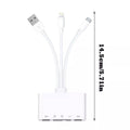5-In-1 USB Card Reader Adapter for SD, Micro SD and TF Memory Cards, Fast Data Transfer - view 3