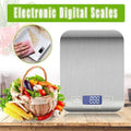 5 kg Digital Kitchen Scale with Stainless Steel Platform and Backlit Display