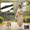 5 m Retractable Dog Leash, Heavy Duty Anti Escape Lead up to 40 kg - Grey - view 2