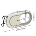 5 m Retractable Dog Leash, Heavy Duty Anti Escape Lead up to 40 kg - Grey - view 4