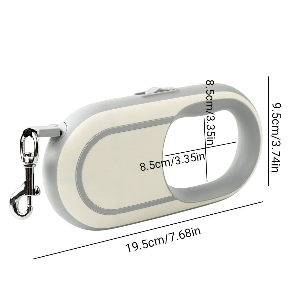 5 m Retractable Dog Leash, Heavy Duty Anti Escape Lead up to 40 kg - Grey - view 4