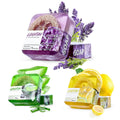 5 Pack Loofah Essential Oil Soap Bars Facial Cleansing Exfoliating - Lemon - view 3