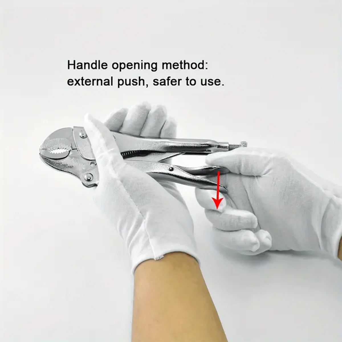 5-Piece Heavy Duty Welding Clamp Pliers Set with Storage Case - view 5