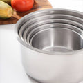 5 Piece Stainless Steel Cooking Pot Set with Lids 14, 18, 22, 26 and 30 cm - view 5
