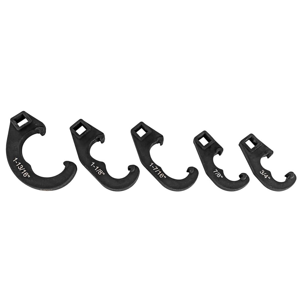 5 Piece Tie Rod Crowfoot Wrench Set Chrome Vanadium Alloy for Car and Truck Steering - view 2