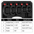 5 Piece Tie Rod Crowfoot Wrench Set Chrome Vanadium Alloy for Car and Truck Steering - view 5