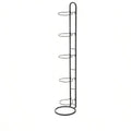5 Tier Steel Basketball Storage Rack for Footballs and Sports Balls - view 2
