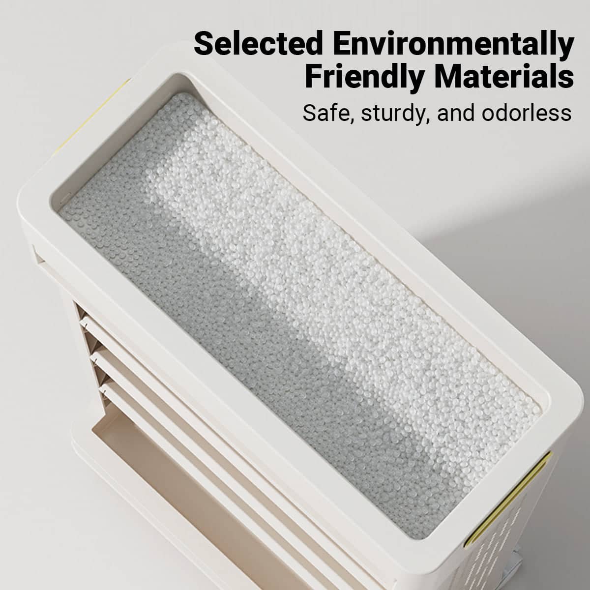 5 Tier White Bookshelf Storage Rack with Angled Shelves, 40 x 20 x 66.5 cm - view 5