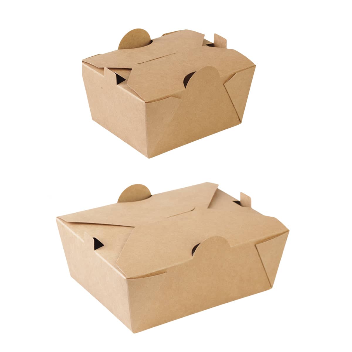 50 Pack Food Packaging Boxes with Lids - 1400ml, 175 x 140 x 65mm - view 3