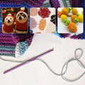 50 Piece Crochet Hook Set with PU Leather Storage Case - view 3