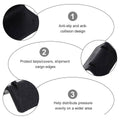 50 Piece Thickened L Shaped Packing Buckle Corner Protectors for Edge Guard - Pack of 50 - view 4