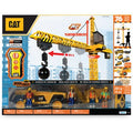 CAT Construction Toy Set, Motorised RC Tower Crane with Trucks and Site Accessories — image 4
