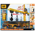 CAT Construction Toy Set, Motorised RC Tower Crane with Trucks and Site Accessories — image 6