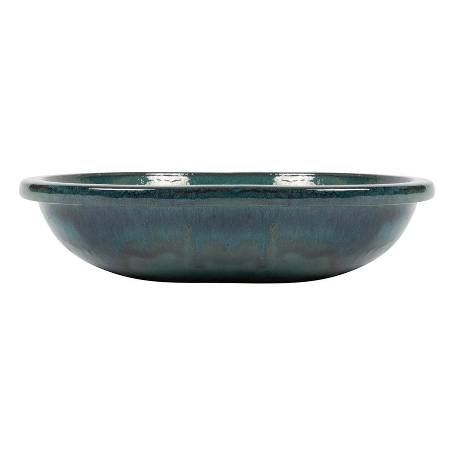Northcote Pottery Newport Water Bowl 50cm x 14cm Forrest Green - SuperSaverAU - view 1