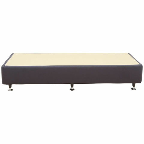 A.H. Beard designer single bed base - charcoal, Australian designed and owned, 4 inch glide - FODEB5BSGL