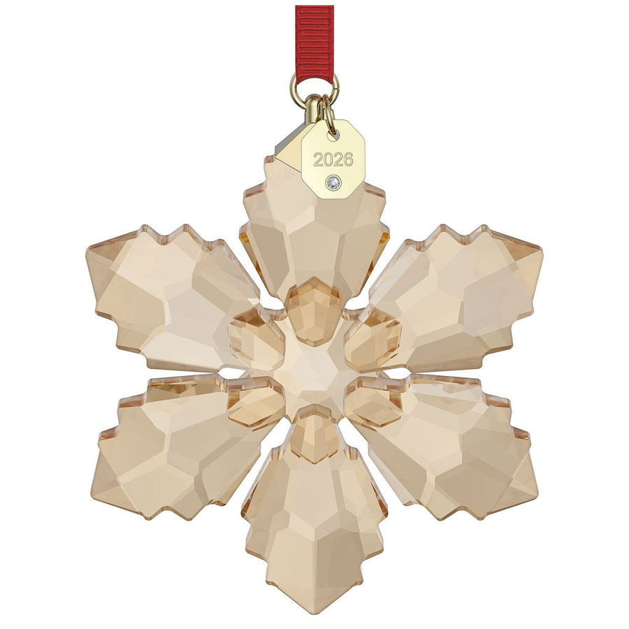 Swarovski Crystal Christmas Decoration Snowflake Annual Edition 2026 192 Facets