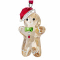 Swarovski Crystal Christmas Decoration Gingerbread Man Holiday Cheers 195 Facets — image 2