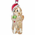 Swarovski Crystal Christmas Decoration Gingerbread Man Holiday Cheers 195 Facets — image 3