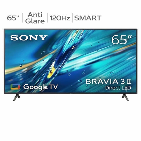 Sony 65 Inch 4K HDR Television Bravia 3 II Direct LED Google TV K65XR30M2