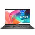 Lightweight 14 Inch FHD Productivity Laptop in Platinum Grey with Windows 11 Home, MSI Modern F1MG-1026AU