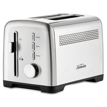 Sunbeam TAM1002SS Stainless Steel Toaster 2 Slice Long Slot High Lift Lever — image 4