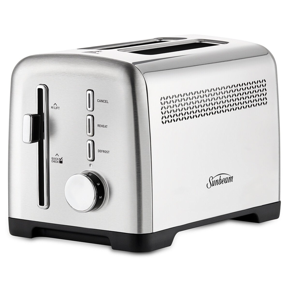 Sunbeam TAM1002SS Stainless Steel Toaster 2 Slice Long Slot High Lift Lever