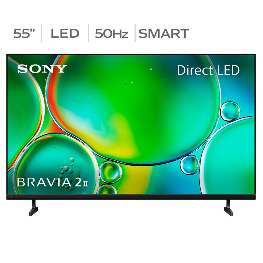 55 Inch 4K HDR Smart TV with Google TV and X1 Upscaling Processor from Sony BRAVIA 2 II K55S20M2