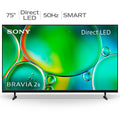 75-Inch 4K Smart TV with Google TV and X1 Upscaling Processor, Sony BRAVIA 2 II Direct LED K75S20M2
