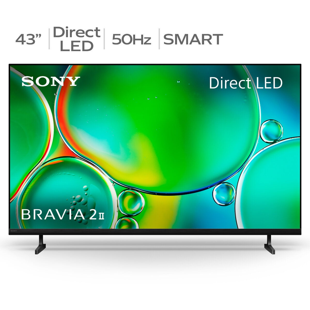 Sony K43S20M2 BRAVIA 2 II Google TV 43 Inch 4K HDR Direct LED Smart TV