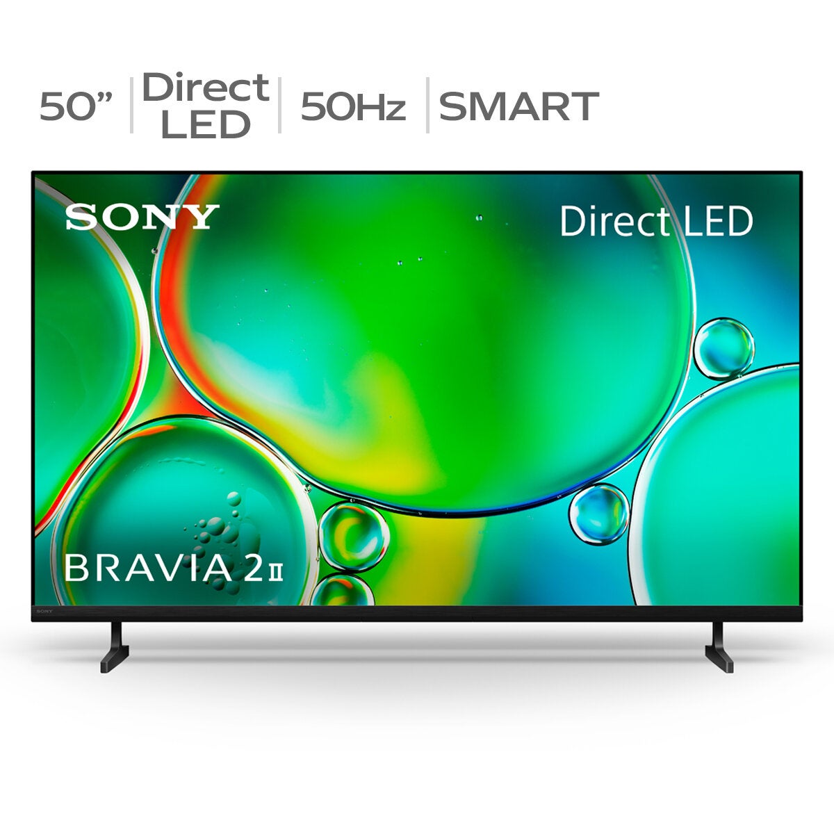 Sony K50S20M2 BRAVIA 2 II Google TV 50 Inch 4K HDR Direct LED Smart TV