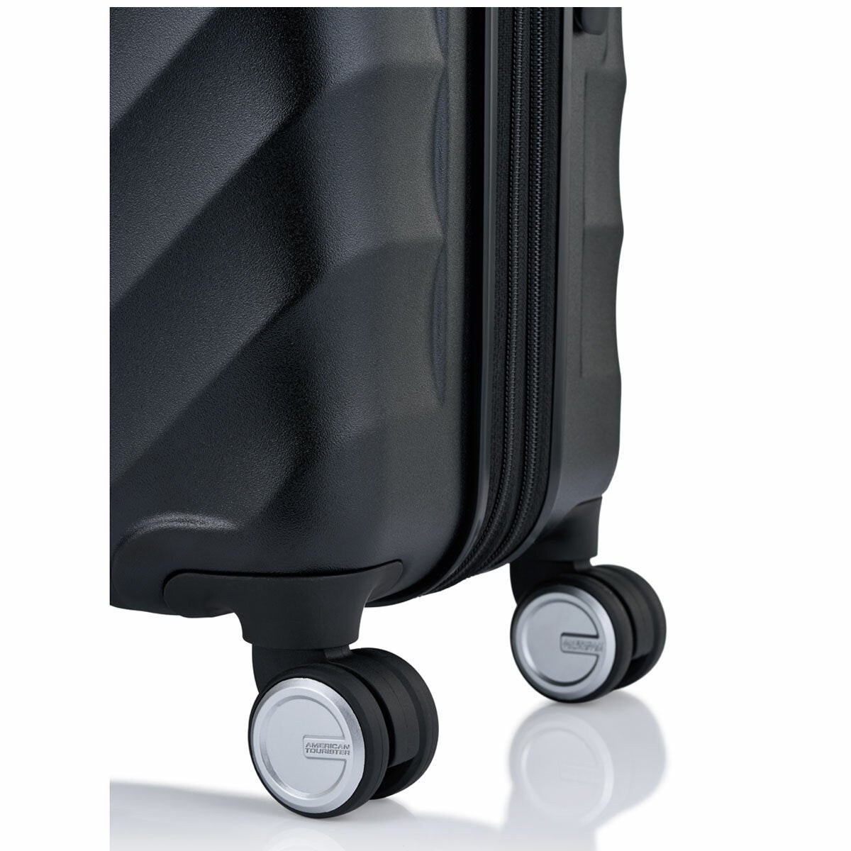 Expandable Hard Shell Suitcase Trio with Dual Spinner Wheels and Adjustable Trolley Grip by American Tourister — image 18
