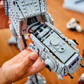 The Mandalorian and Grogu AT-AT Walker Toy with 7 Minifigures and Speeder Bike from LEGO Star Wars 75454 — image 6