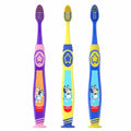 Extra Soft Junior Toothbrushes for Children with Thumb Grip, Bluey Design 6 Pack by Colgate — image 2