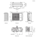 Fujitsu Reverse Cycle Inverter Floor Console Air Conditioner - 4.5kW Heating - SET-AGTG12KVCA