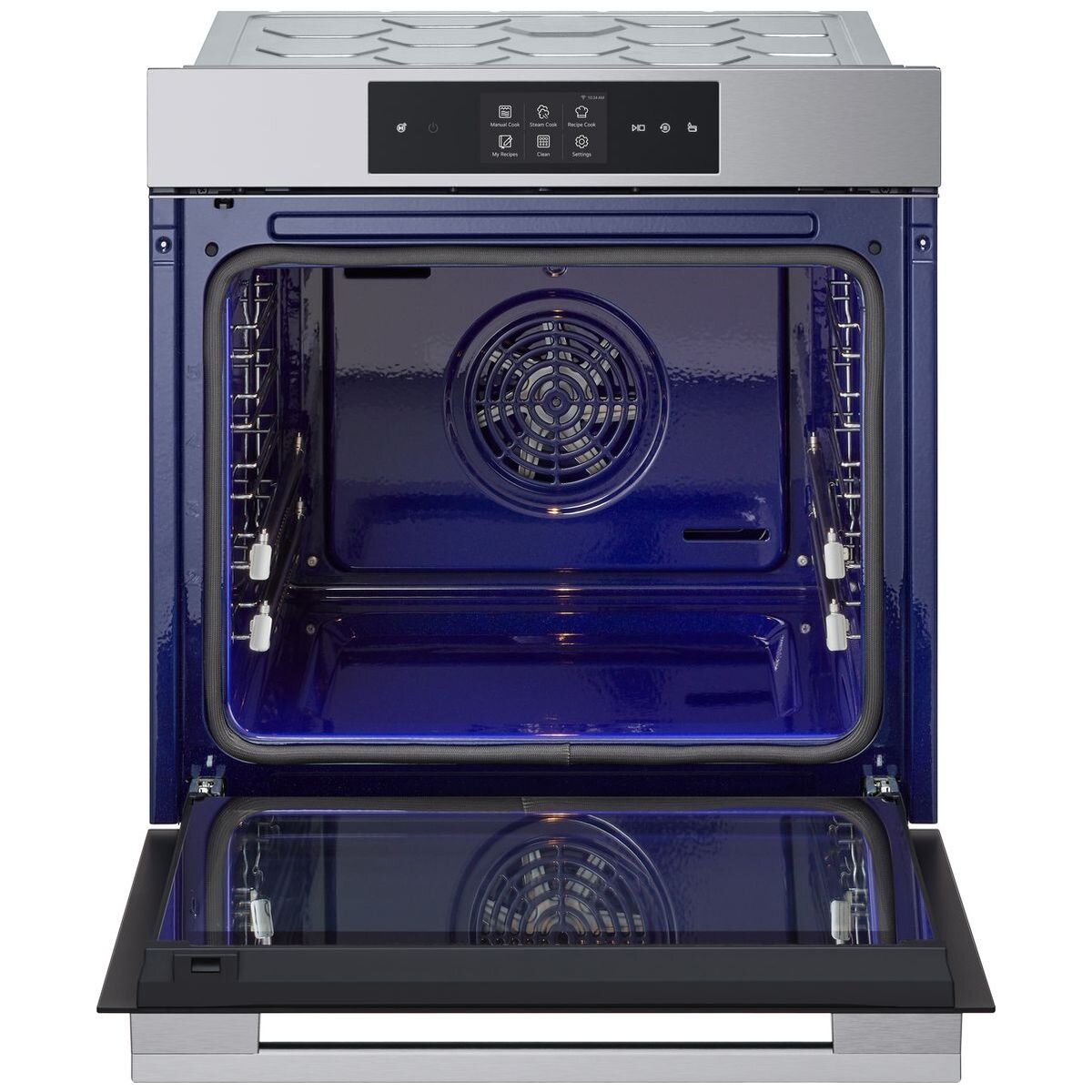 LG Series 9 60cm InstaView Steam Oven - 76L, 5-in-1 Pro Cooking, Stainless Steel - BO609T2S4